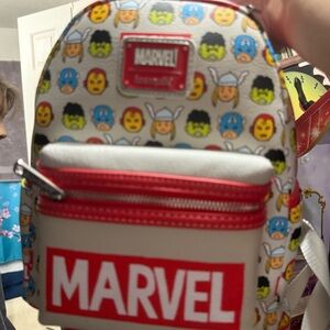 NWT Loungefly Marvel retro character mini backpack
